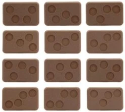 Flames Of War: Medium Bases (4 Holes)