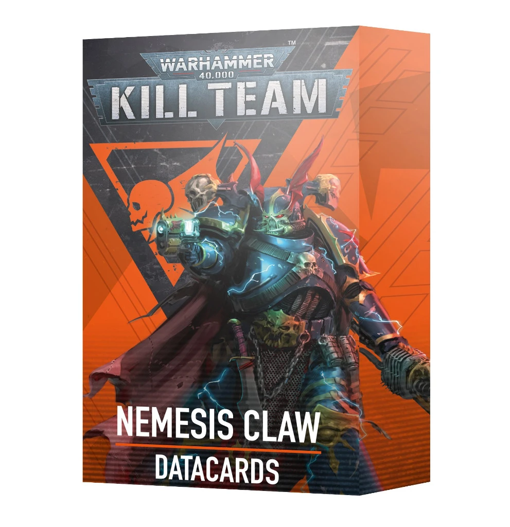 Games Workshop Kill Team Datacards: Nemesis Claw 1 Games Workshop Kill Team Datacards: Nemesis Claw