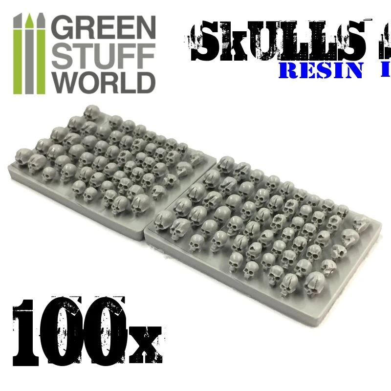 100x Resin Skulls 2 100x Resin Skulls - Image 2