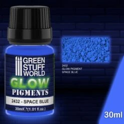 Glow In The Dark Pigment – SPACE BLUE