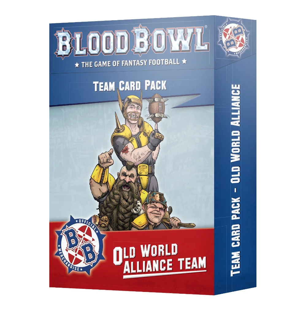 Games Workshop Blood Bowl: Old World Alliance Team Card Pack 1 Games Workshop Blood Bowl: Old World Alliance Team Card Pack