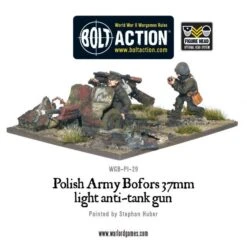 Polish Army Bofors 37mm Anti-tank Gun