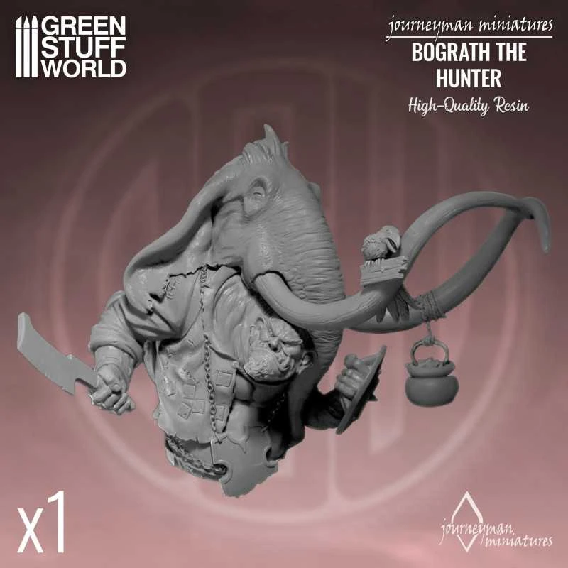 Journeyman Miniatures – Bograth The Hunter 3 Journeyman Miniatures – Bograth The Hunter - Image 3