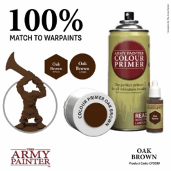The Army Painter Colour Primer – Oak Brown -Game Series Store 8NjE6DGd66SxJ1AQT85AoUGnkaDiKIVyIv