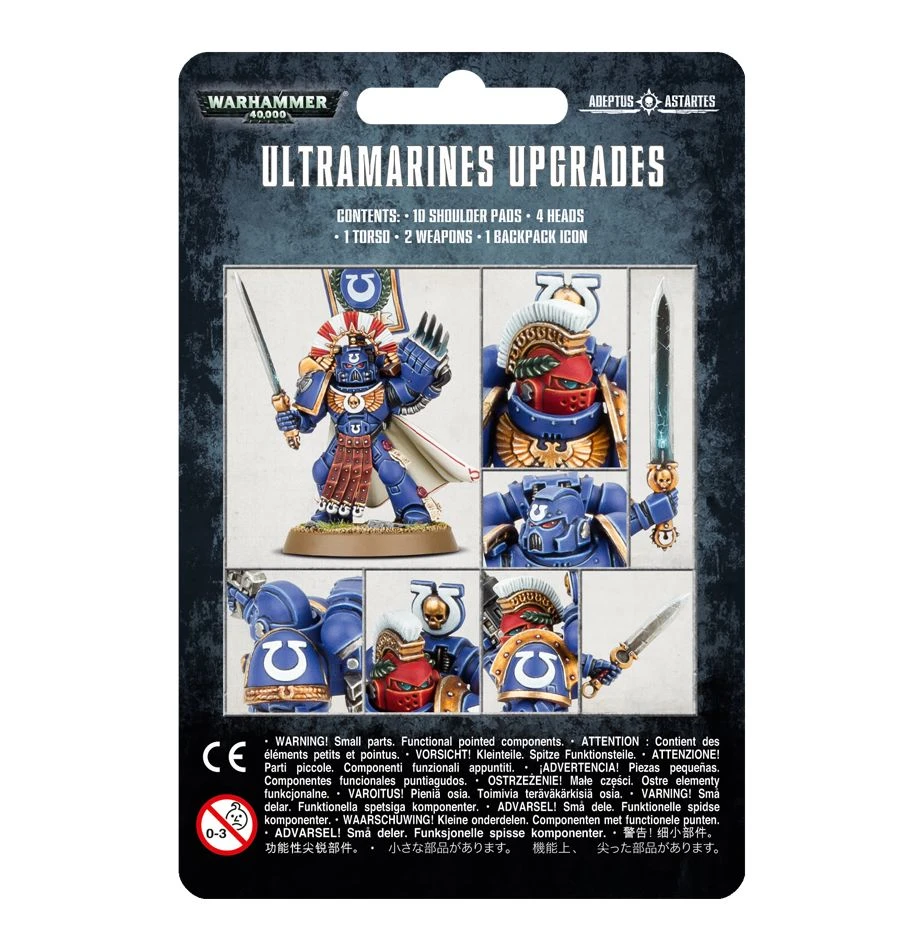 Games Workshop Ultramarines: Upgrade Pack 1 Games Workshop Ultramarines: Upgrade Pack