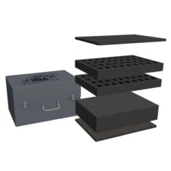 Army Pack For 72 Minis On 32mm Bases And 100mm Deep Raster Foam Tray