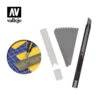 AV Vallejo Tools – Slim Snap-Off Knife & 10 Blades