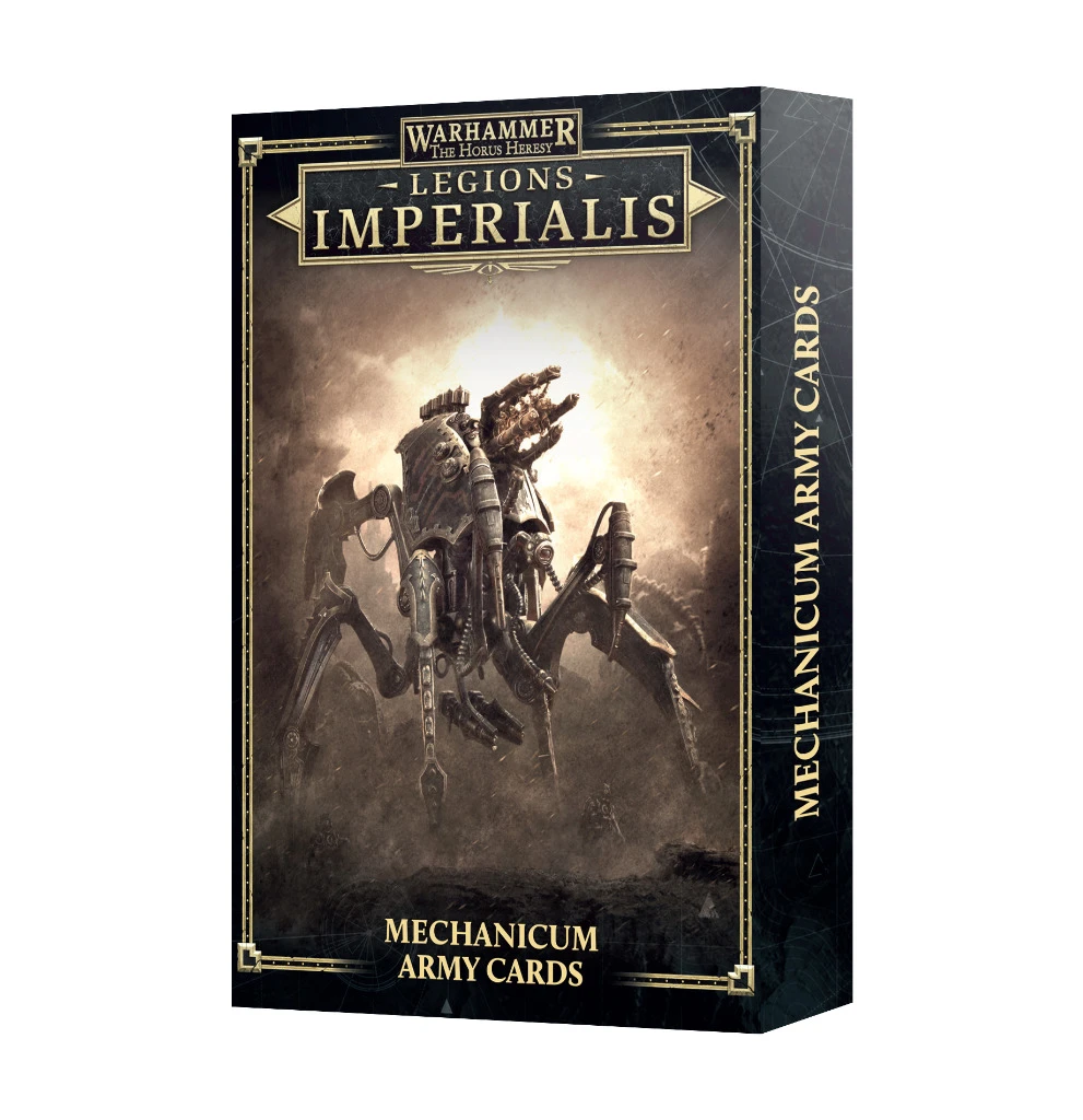 Games Workshop Legions Imperialis: Mechanicum Army List Cards 1 Games Workshop Legions Imperialis: Mechanicum Army List Cards