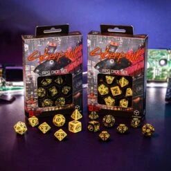 Cyberpunk RED Dice Set: Wet Work (7) -Game Series Store CG6AUnsJL929ietInVUpy5fEm1kCX4sE