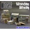 Wooden Boxes Set