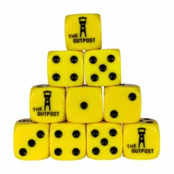 Outpost Dice: Yellow (16mm) Bag Of 10