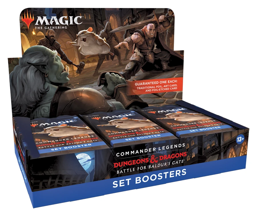 Wizards Of The Coast Magic: The Gathering – Commander Legends Baldur’s Gate Set Booster Display 1 Wizards Of The Coast Magic: The Gathering – Commander Legends Baldur’s Gate Set Booster Display