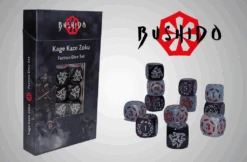 The Shadow Wind Faction Dice Set (Kage Kaze Zoku)