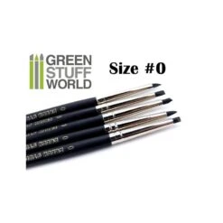 Colour Shapers Brushes SIZE 0 – BLACK FIRM