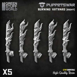 Puppetswar – Burning Katanas – Right
