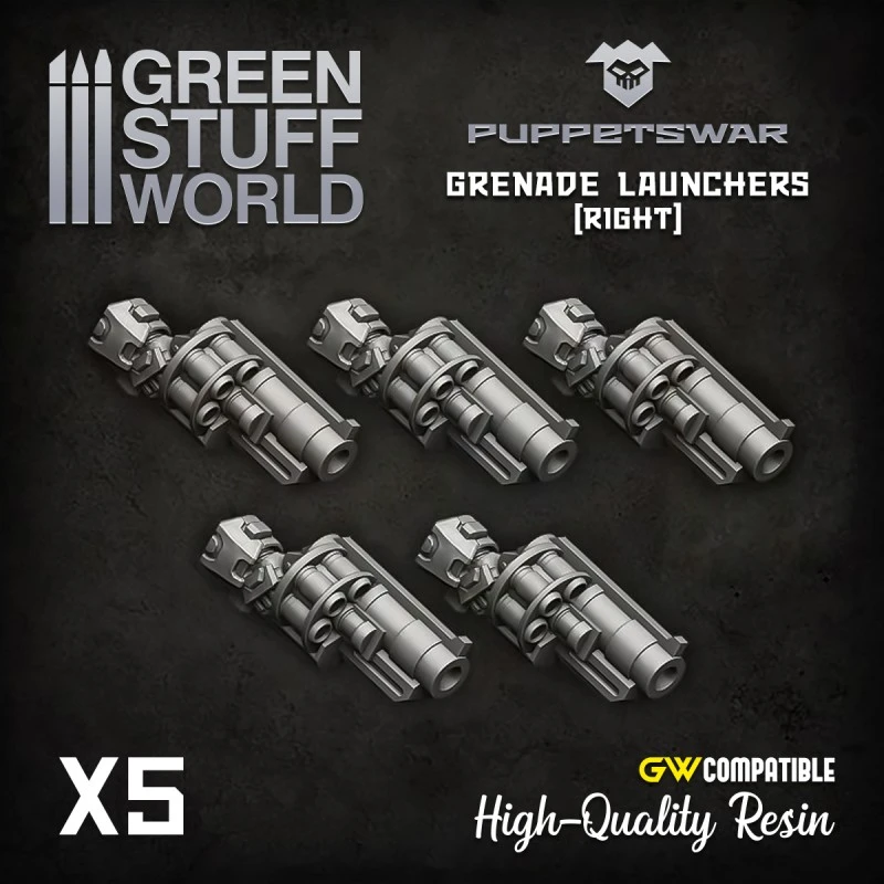 Grenade Launchers – Right 1 Grenade Launchers – Right
