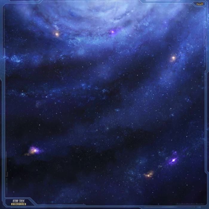Star Trek Ascendancy: Galaxy Play Mat (36×36) 2 Star Trek Ascendancy: Galaxy Play Mat (36×36) - Image 2