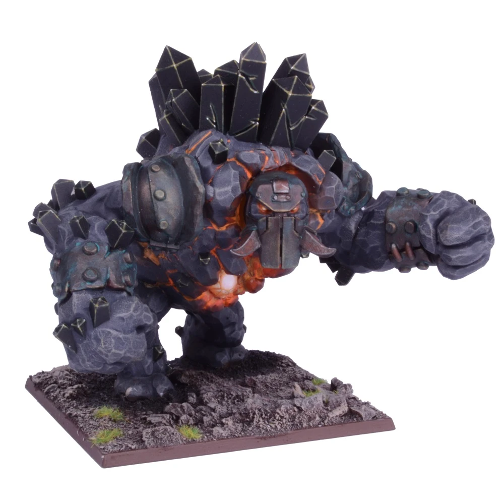Abyssal Dwarf Greater Obsidian Golem 2 Abyssal Dwarf Greater Obsidian Golem - Image 2