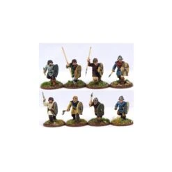 Carolingian Warriors On Foot