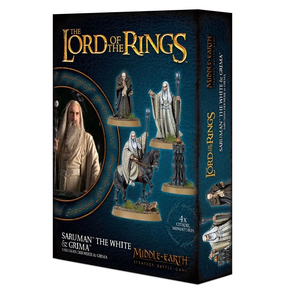 Games Workshop Lord Of The Rings: Saruman The White & Grima Wormtongue 1 Games Workshop Lord Of The Rings: Saruman The White & Grima Wormtongue