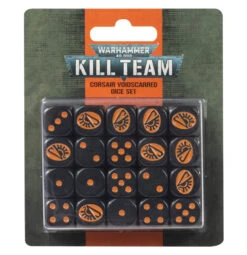 Games Workshop Kill Team Corsair Voidscarred Dice Set