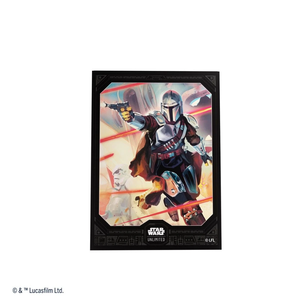 Gamegenic Star Wars: Unlimited Art Sleeves – Mandalorian 4 Gamegenic Star Wars: Unlimited Art Sleeves – Mandalorian - Image 4