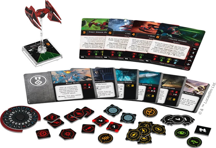 Star Wars X-Wing: Major Vonreg’s TIE 2 Star Wars X-Wing: Major Vonreg’s TIE - Image 2