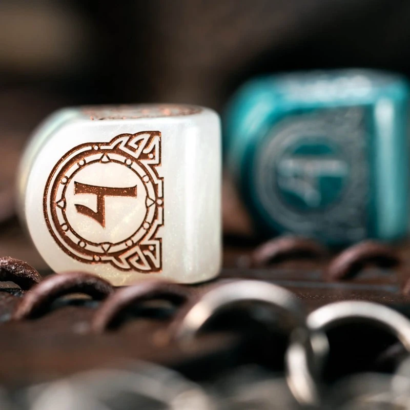 Viking Modern Dice Set: Niflheim 6 Viking Modern Dice Set: Niflheim - Image 6