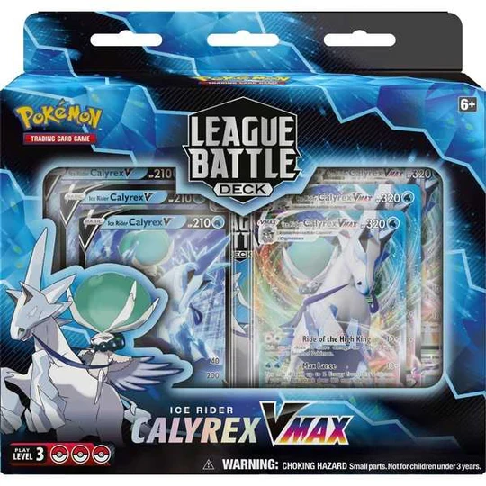 Pokemon TCG: League Battle Deck – Shadow Rider Calyrex VMAX And Ice Rider Calyrex VMAX