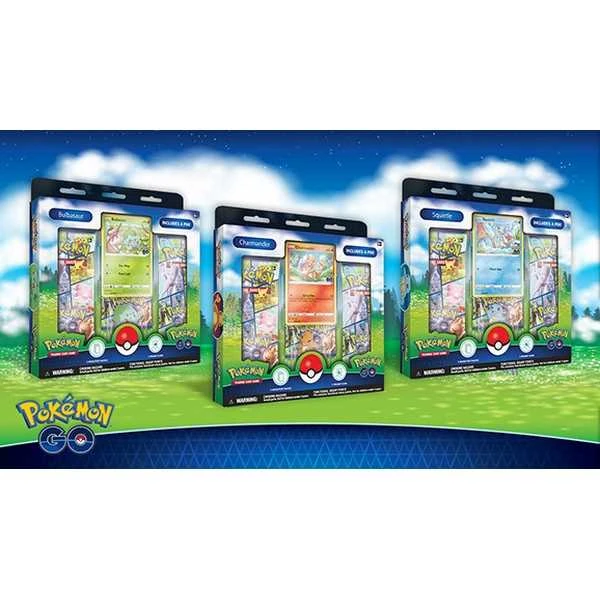Pokemon TCG: Pokemon GO Pin Collection Bulbasaur, Charmander Or Squirtle 1 Pokemon TCG: Pokemon GO Pin Collection Bulbasaur, Charmander Or Squirtle