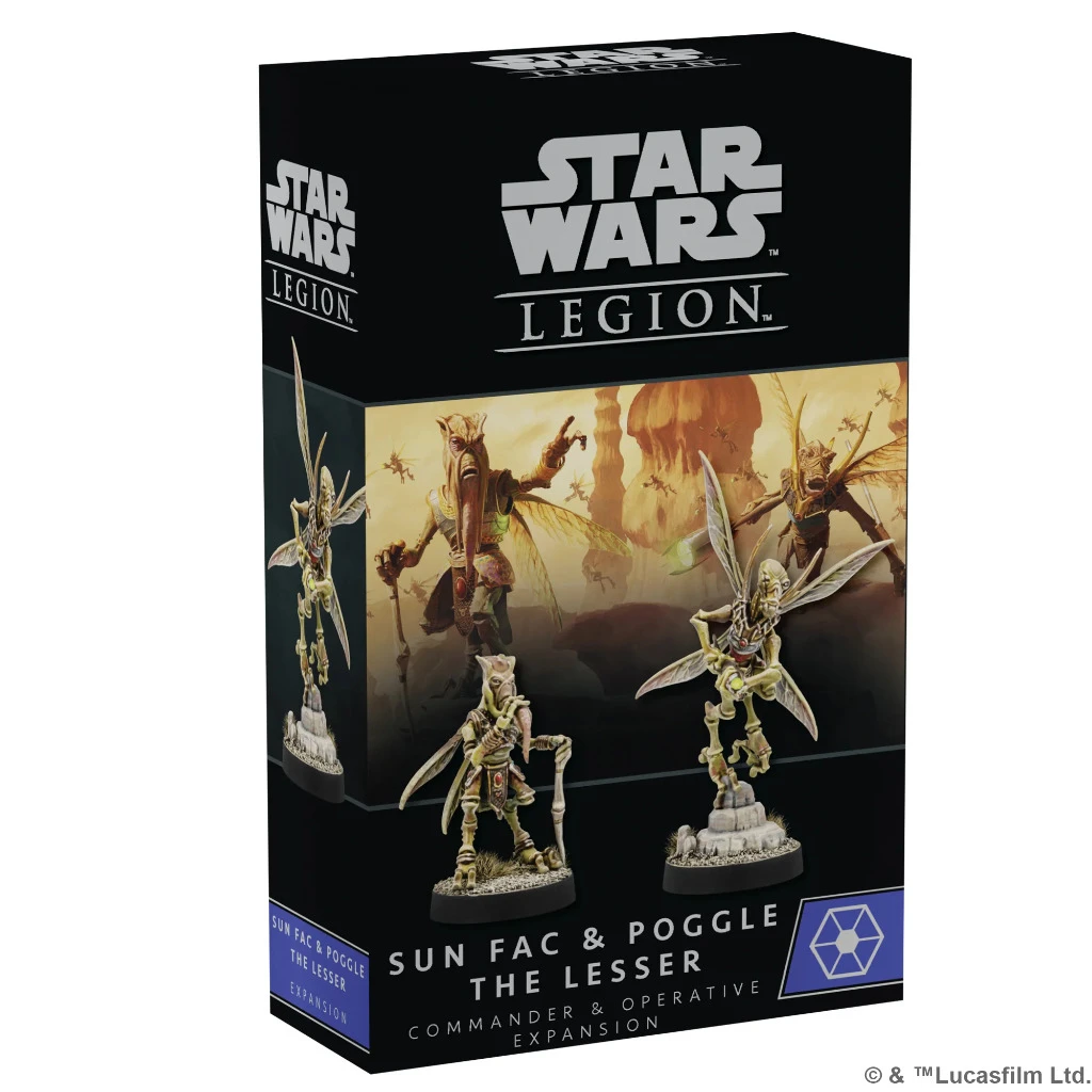 Star Wars Legion: Sun Fac & Poggle The Lesser Commander Expansion 1 Star Wars Legion: Sun Fac & Poggle The Lesser Commander Expansion