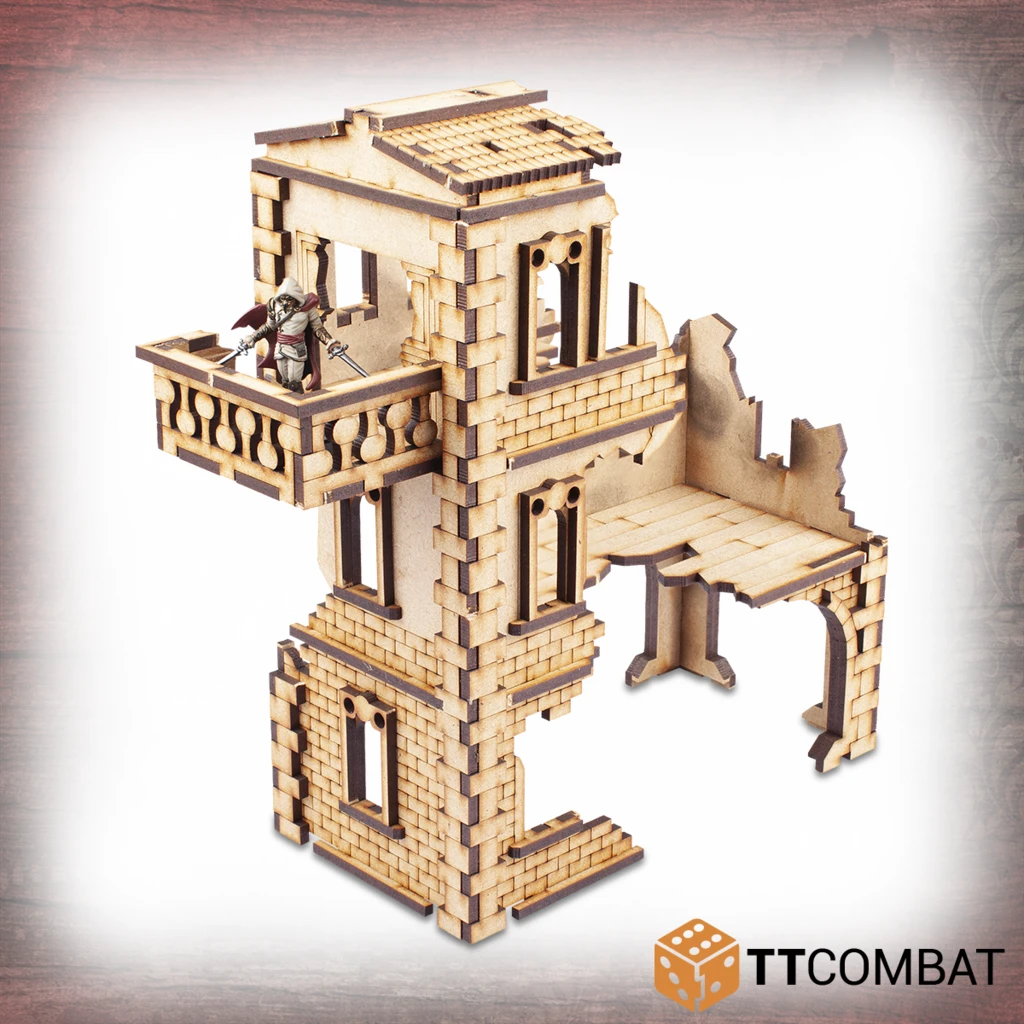 Ruined Modular Villetta Balcone Simona 2 Ruined Modular Villetta Balcone Simona - Image 2