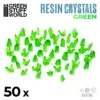 GREEN Resin Crystals – Medium