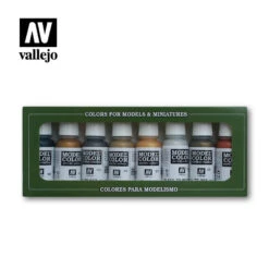 Vallejo Model Color Set – Metallics (x8)