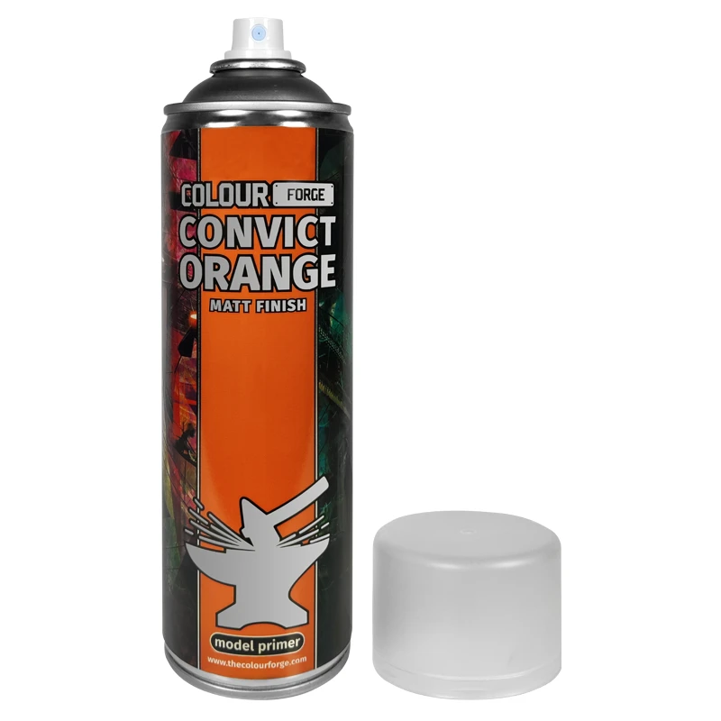 Colour Forge Spray: Convict Orange (500ml) 3 Colour Forge Spray: Convict Orange (500ml) - Image 3
