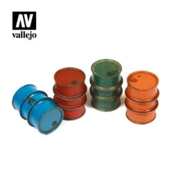 Vallejo Scenics – 1:35 Civilian Fuel Drums