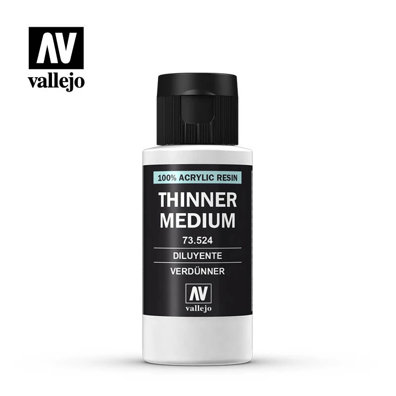 Vallejo AV Medium – Thinner 60ml 1 Vallejo AV Medium – Thinner 60ml