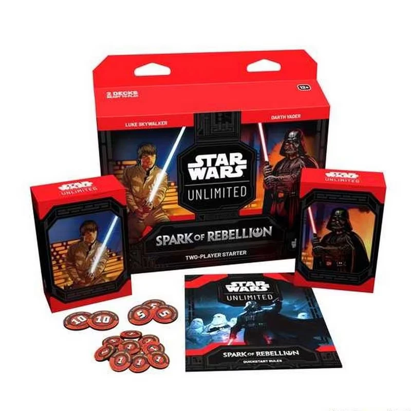 Fantasy Flight Games Star Wars: Unlimited – Spark Of Rebellion Two-Player Starter (Luke Vs Vader) 2 Fantasy Flight Games Star Wars: Unlimited – Spark Of Rebellion Two-Player Starter (Luke Vs Vader) - Image 2