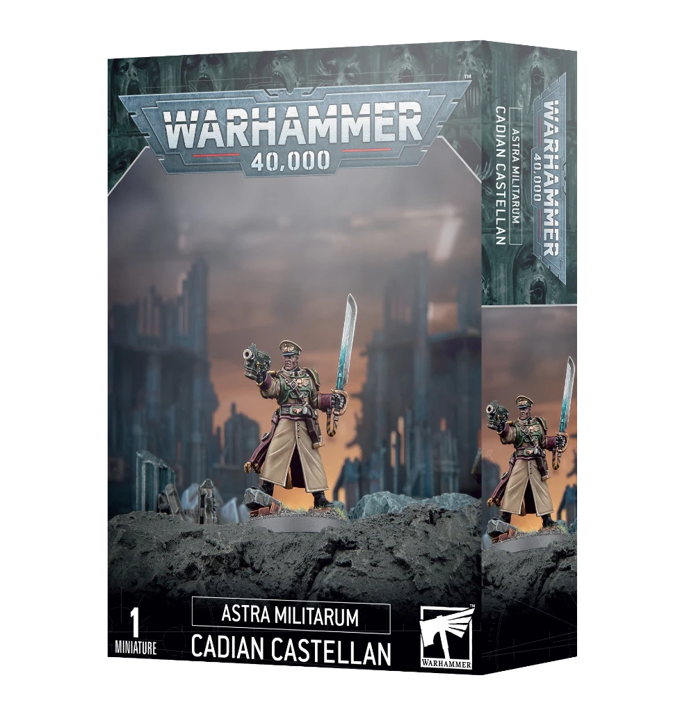 Games Workshop Astra Militarum: Cadian Castellan 1 Games Workshop Astra Militarum: Cadian Castellan