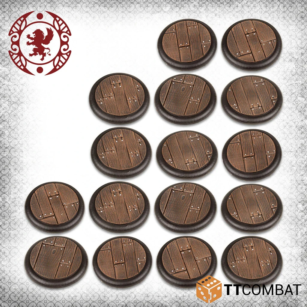Wooden Plank Bases 30mm 1 Wooden Plank Bases 30mm