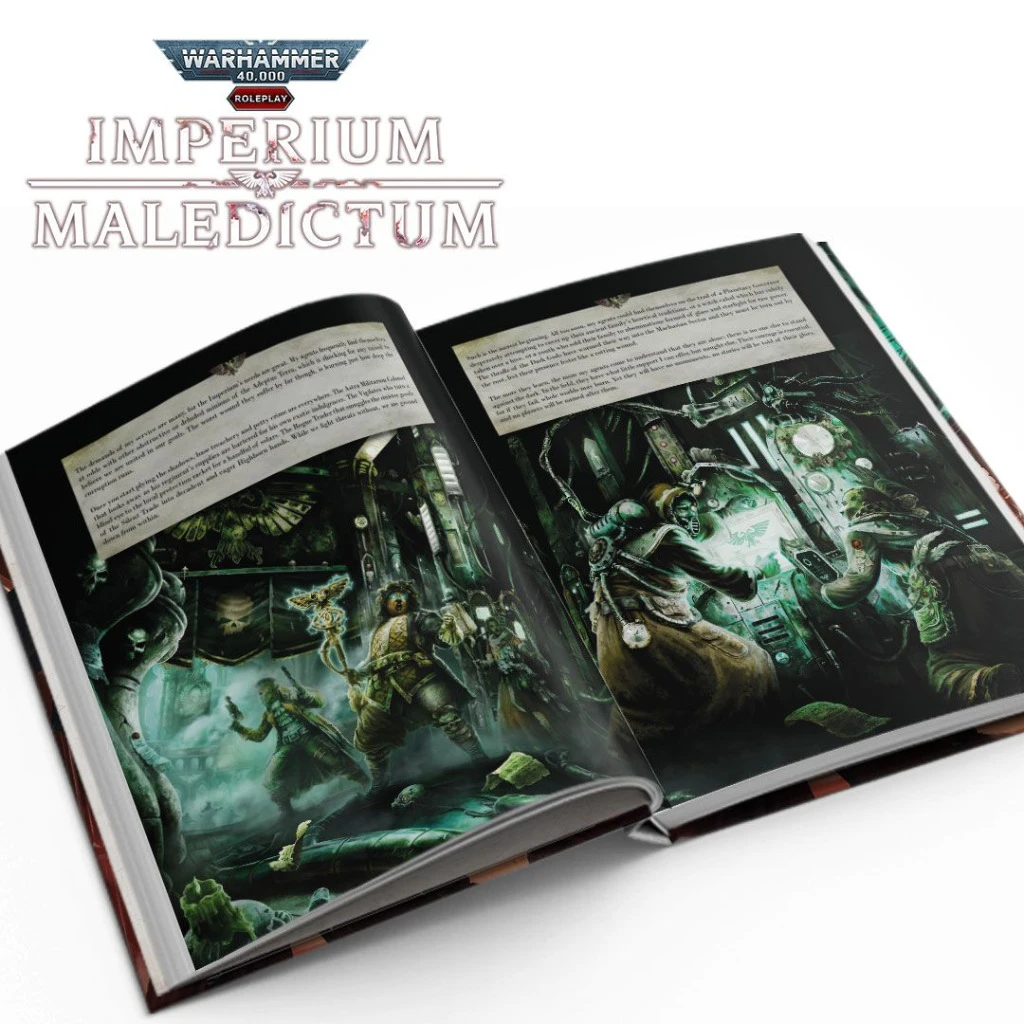 Warhammer 40,000 Roleplay: Imperium Maledictum Core Rulebook 2 Warhammer 40,000 Roleplay: Imperium Maledictum Core Rulebook - Image 2