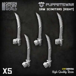 Puppetswar – Saw Scimitars – Right